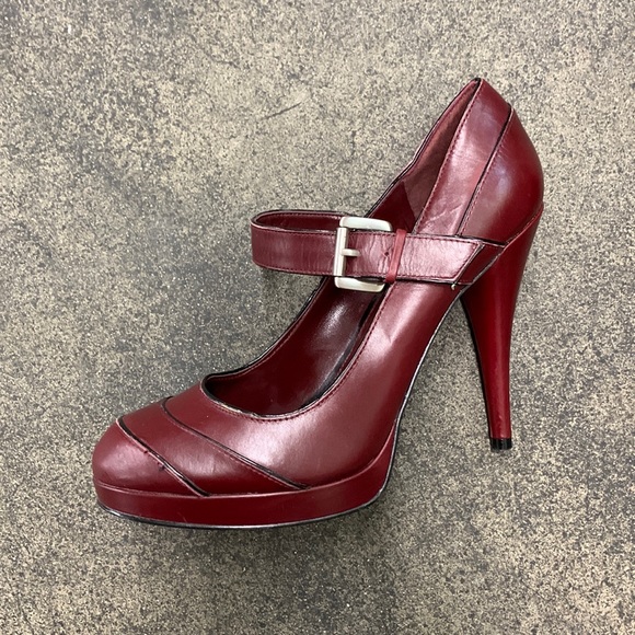 Enzo Angiolini platform Heels wine red - Picture 2 of 7